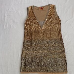Tory Burch Gold Dress